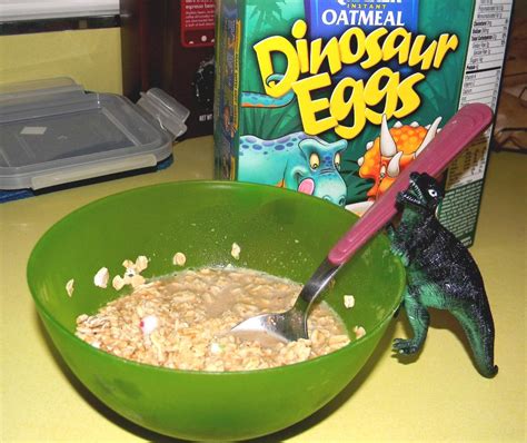 Dinosaur Oatmeal | Scrolller