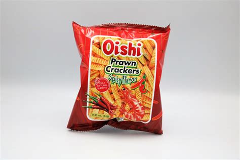 Oishi Prawn Crackers Spicy Flavor 24g | Salangi ko pu