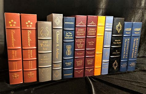 Lot - THE LIBRARY OF THE PRESIDENTS, 34 VOLUMES BY EASTON PRESS, ALL LEATHERBOUND IN FINE ...