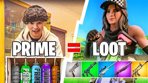 Fortnite, but Prime Decides My Fortnite Loot - YouTube