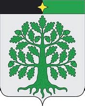 Dubovoe (Belgorod oblast), coat of arms - vector image