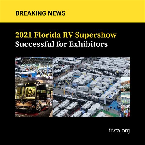 2021 Florida RV Supershow Successful for Exhibitors - Florida RV Trade Association | Florida rv ...