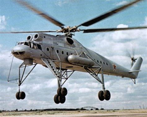 The Largest Soviet Aerial Crane Helicopter - Mil Mi-10 "Harke" - Aviation Humor