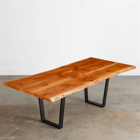 Cherry Dining Table No. 325 | Elko Hardwoods | Modern Live Edge ...