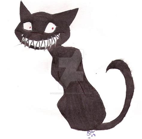 The Creepy Cat Knows... by DarkPanther419 on DeviantArt