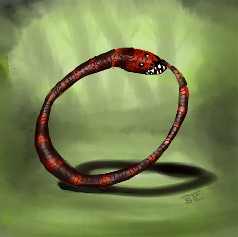 Banded Hoop Snake by sprocket2cog on DeviantArt