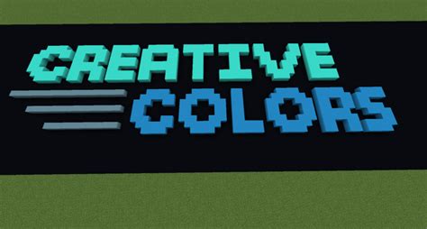 Creative Colors Mod | MCreator