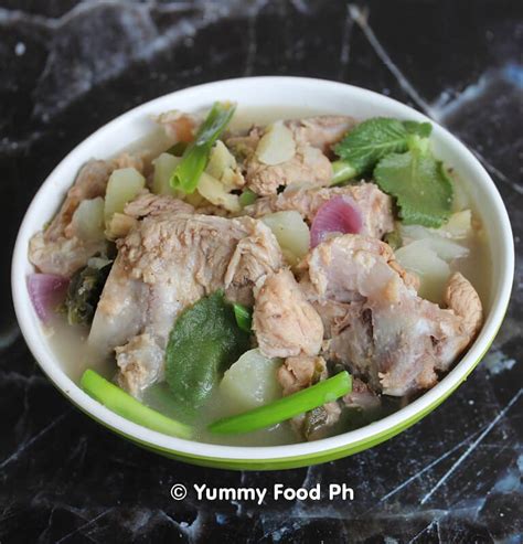 Nilagang Buto Buto ng Baboy Pork Recipe » Yummy Food Ph