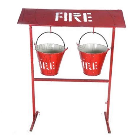 Fire Safety Bucket Stand at Rs 1650/set | Fire Sand Bucket Stand in Mumbai | ID: 2850892155673