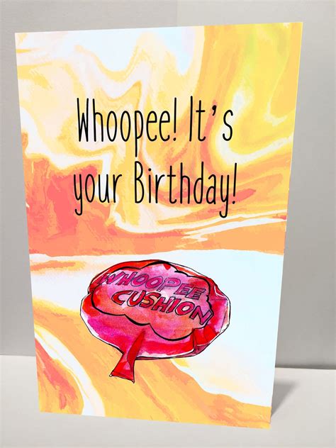 Birthday Farts Pun Card | Etsy