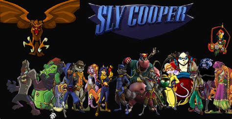 Sly Cooper Characters by CatCamellia on DeviantArt