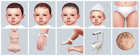 Hello baby a mini cc pack for newborns – Artofit