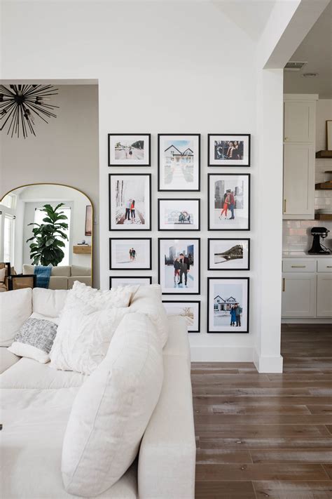 How We Created Our Custom Framebridge Gallery Wall - Color & Chic