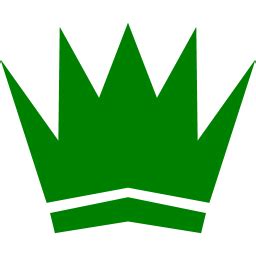 Green crown icon - Free green crown icons