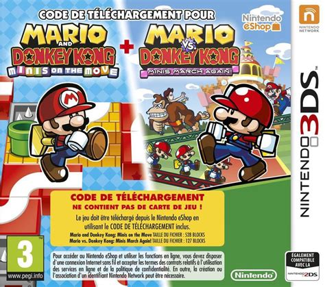 Mario and Donkey Kong - Minis on the Move cheats for Nintendo 3DS - The ...
