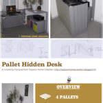 Diy Tutorial: Pallet Hidden Desk • 1001 Pallets