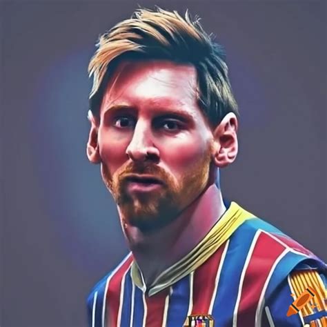 Messi on Craiyon