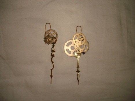 Steampunk Earrings · How To Make A Pair Of Hardware Earrings · Jewelry ...