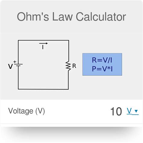 Varios cisne Oficial ohms law calculator Nueve Personal Grapa