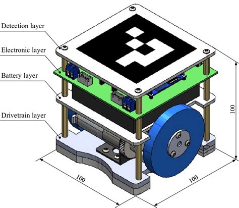 Final design of soccer robot | Download Scientific Diagram