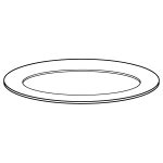 Fast Food, Dishes Saucer | Free SVG