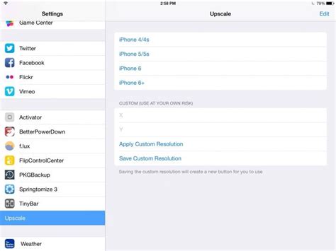 How to Get the iPad Pro's Resolution on iPad Air