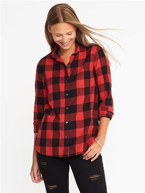 Old Navy Classic Flannel Shirt for Women | Womens flannel shirt, Flannel women, Trendy outfits ...