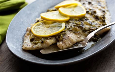 Oven-Poached Petrale Sole With Lemon Caper Sauce — Sea Forager