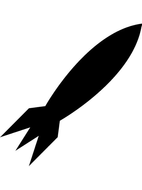 Rocket Stencils - Free Printable