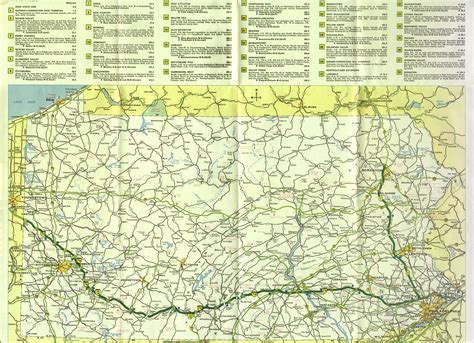 1970's Pennsylvania State Road Maps