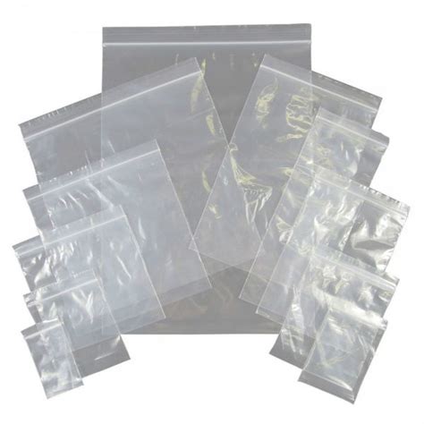 1000 x Plain Grip Seal Bags - 4 x 5.5 Inches - Packaging Now