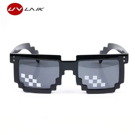 Aliexpress.com : Buy Deal With It Glasses 8 Bit MLG Pixelated Sunglasses Men Women Thug Life ...