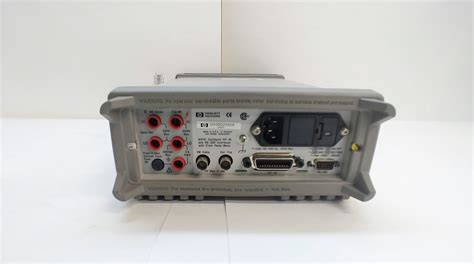 HP/Agilent 34401A Digital Multimeter, 6.5 Digit Includes Current Calibration - Global Test Equipment