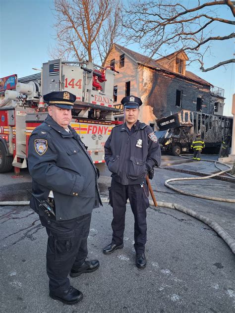 NYPD 109th Precinct on Twitter: "Earlier today, our 109 Auxiliary Police Officers responded to a ...