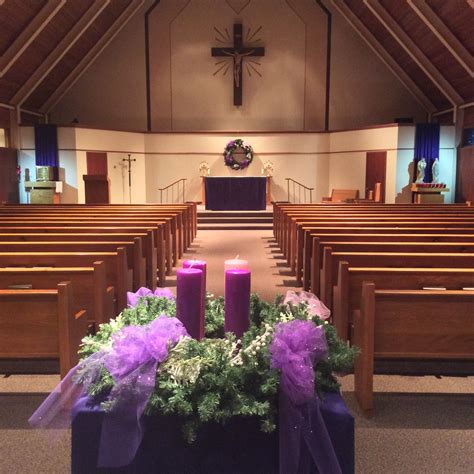 Advent St Olaf Catholic Church | Advent church decorations, Advent ...