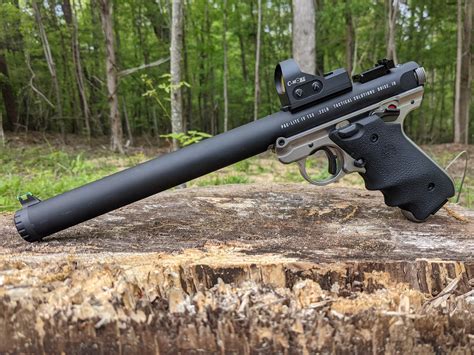 Ruger Mark IV - TacSol Pac-Lite integrally suppressed upper : r/ruger