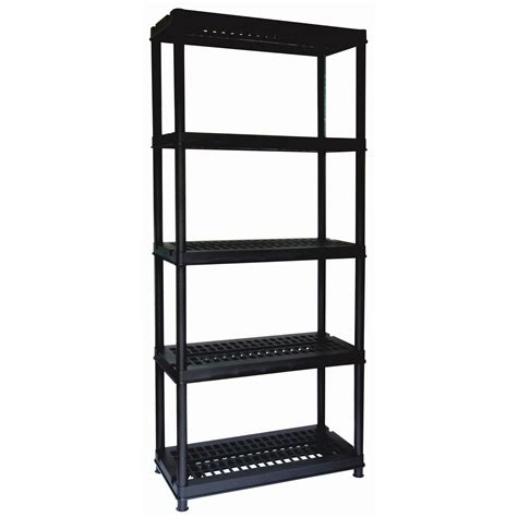 Keter Mega 5 Shelf Plastic Shelving Unit | Departments | DIY at B&Q