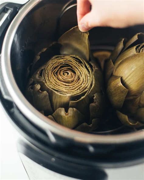 Instant Pot Steamed Artichokes