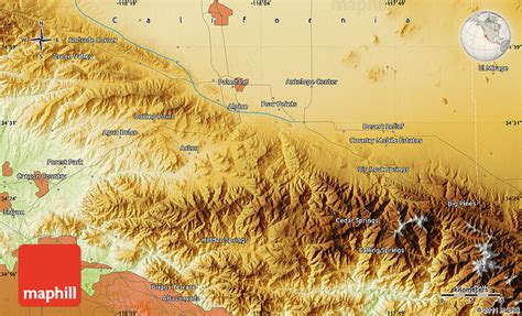 Physical Map of Juniper Hills