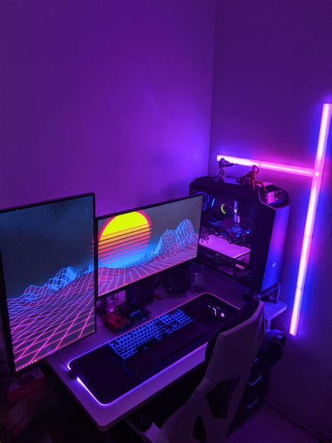 Gained 12 whole fps from all RGB. | Video game room design, Video game rooms, Computer gaming room