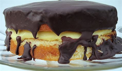 Wicked Good Boston Cream Pie • Food, Folks and Fun