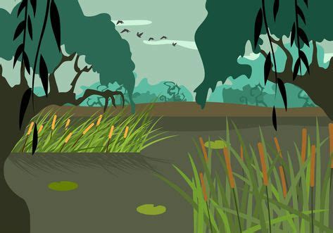 marsh background cartoon - Yahoo Image Search Results | Vector art ...