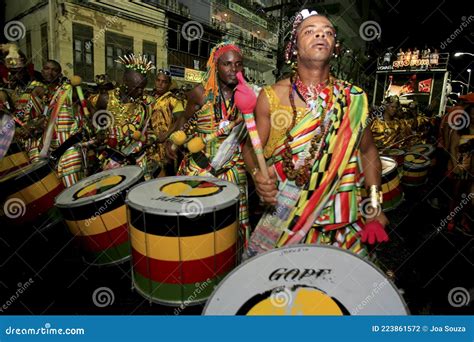 Band Olodum during Carnival in Salvador Editorial Photography - Image of fantasy, drum: 223861572