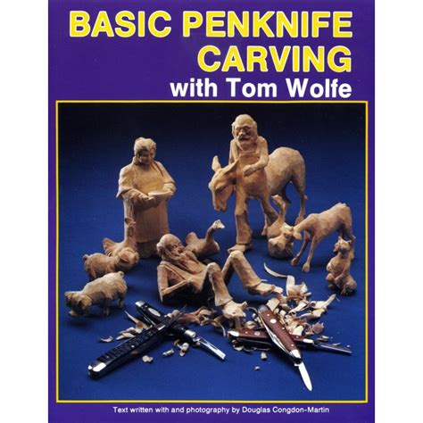 Basic Penknife Carving With Tom Wolfe | Wood Carving Books