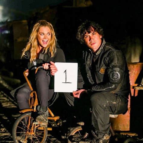 Bob Morley and Eliza Taylor - The 100 - TV Fanatic