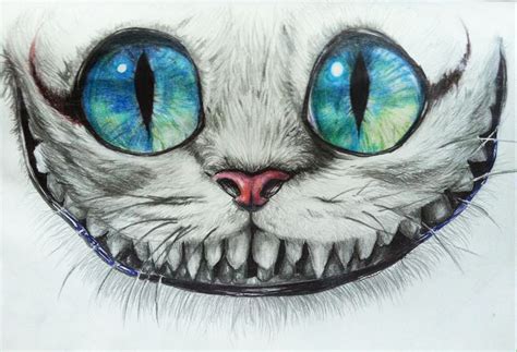 Alice In Wonderland Cheshire Cat Drawing at GetDrawings | Free download