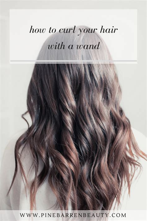 How to Curl Your Hair with a Wand | megan elise