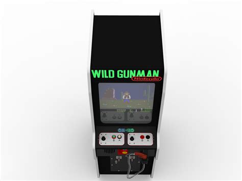 Wild Gunman Arcade Game 3D model - TurboSquid 1729254