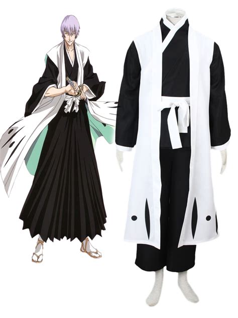 Bleach Soul Reaper Kimono Uniform Cosplay Costumes | cosercosplay.com