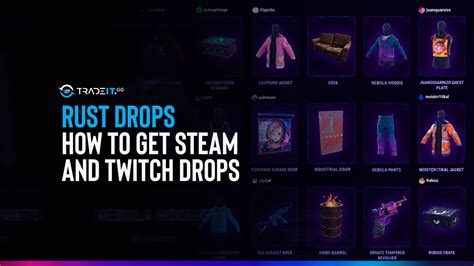 Rust Drops - How to get Steam and Twitch Drops